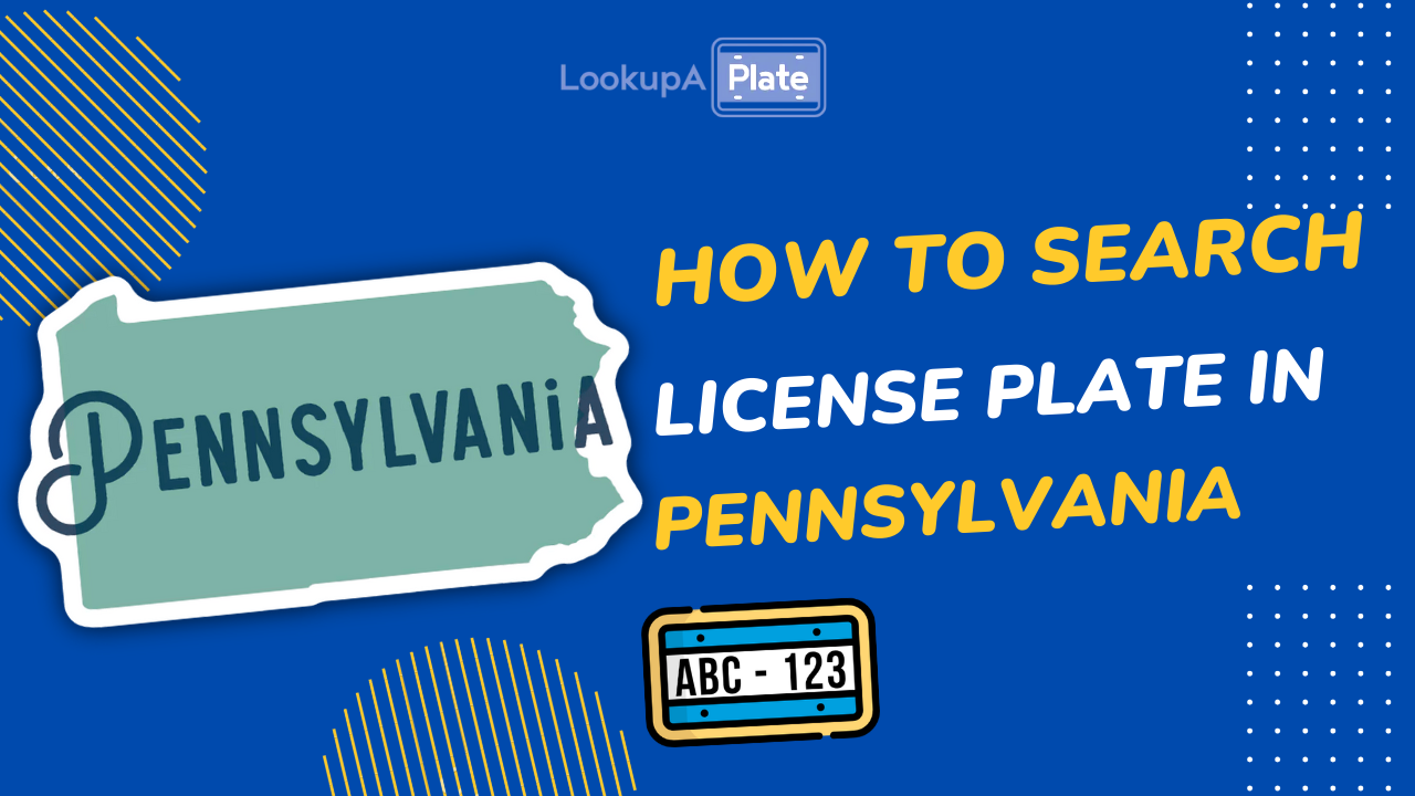 Looking up a license plate from Pennsylvania