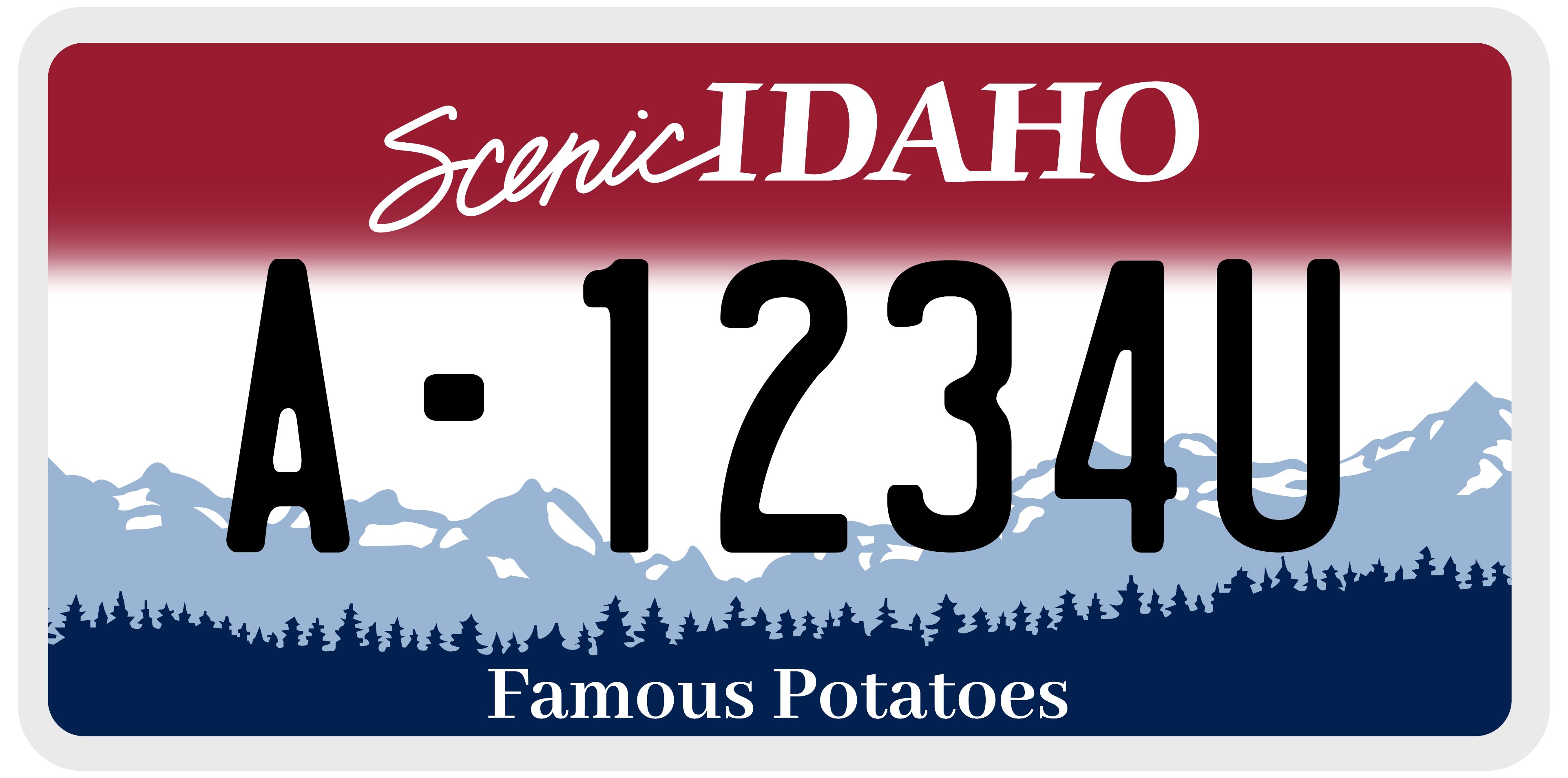 Idaho License Plate Lookup Report An ID Plate Free Search 
